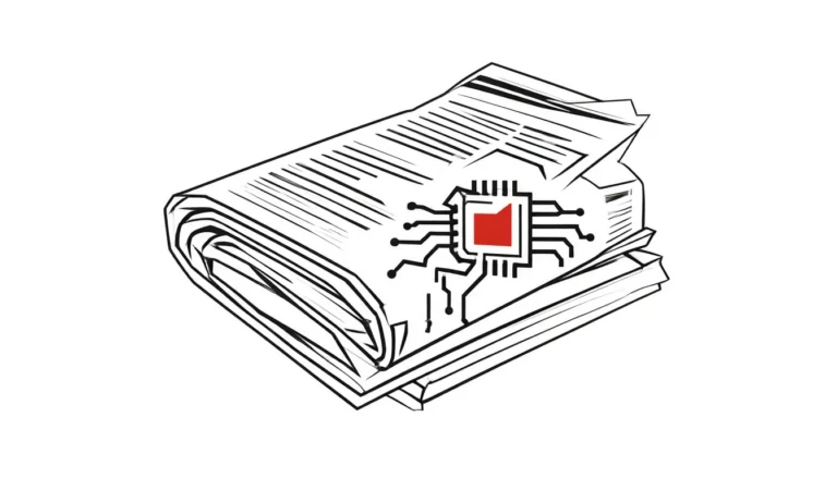 AP AI newsroom standards illustration